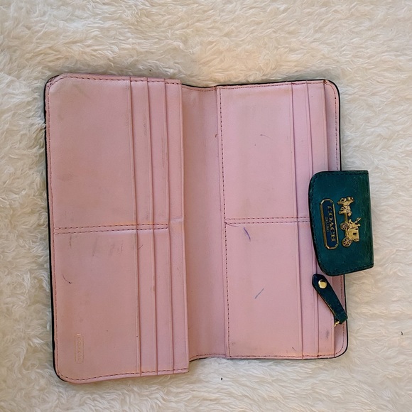 Coach Vintage Leather Satchel & Matching Wallet - Picture 5 of 6